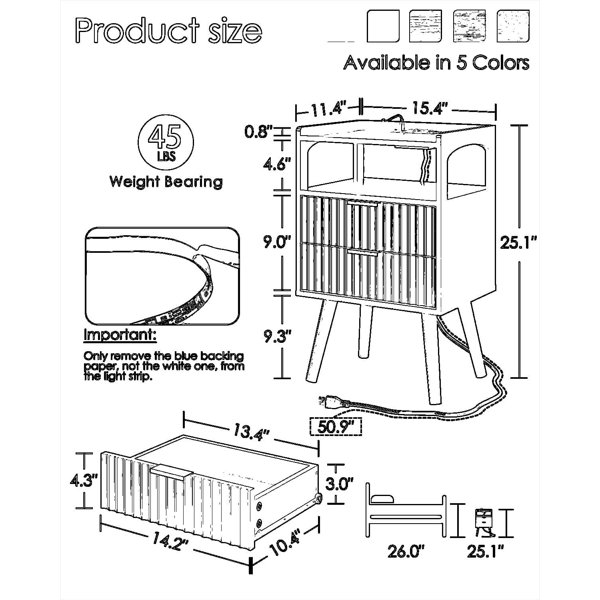 Dimensions du produit