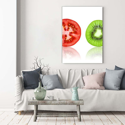 Fruits And Vegetables - Wrapped Canvas Print