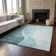 Premium Machine Washable Prisco Teal Rug
