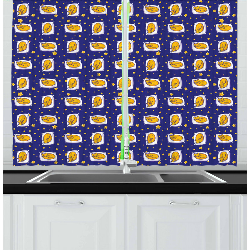 Tailored Kitchen Curtain
