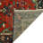 Khylar Distressed Ridge Red Runner