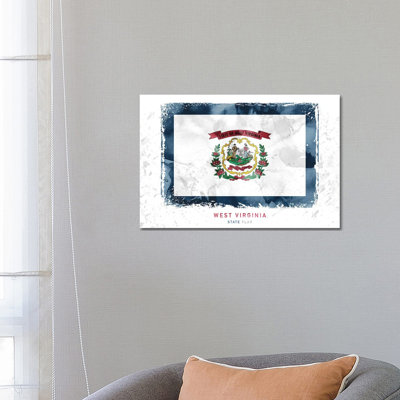 West Virginia - Wrapped Canvas Print