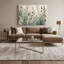 «Botanical Scandinavian Botanical Prints», art mural sur toile brune