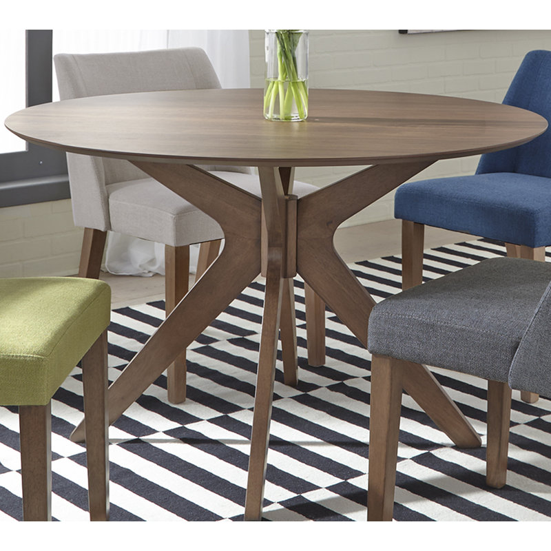 Ensemble de table guéridon 5 pièces Paulina, Bleu