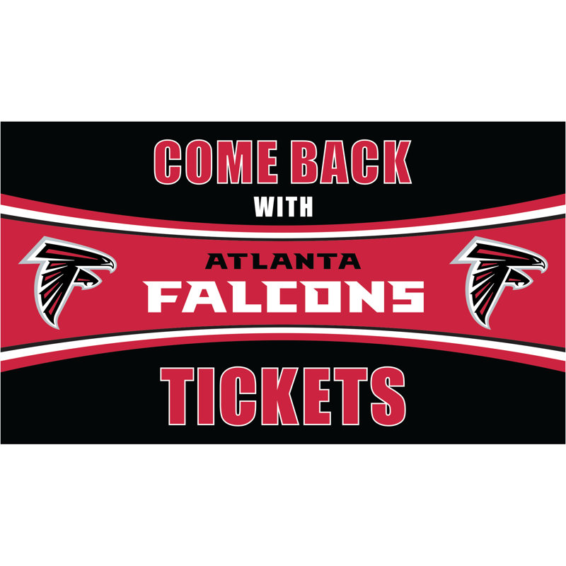 Paillasson en PVC, NFL Atlanta Falcons