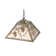 Rustic Lodge 2 - Light Antique Copper Cone Pendant