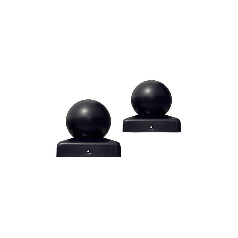 Capuchon pour poteau de barrière d'allée, H 2 po x l 1,7 po x P 1,7 po
