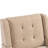 Tufted Upholstered Wide Back Armchair-582471469