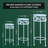 Elegant Antique Style Table Stand Set Of 3