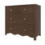 Commode 4 tiroirs Sutton, noyer-356734111