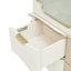 La Marisia Display Cabinet - Creamy Pearl