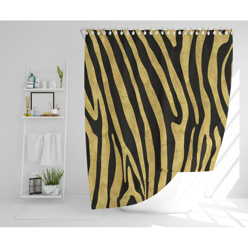 Sioar Polyester Shower Curtain Set, 168cm H x 168cm W