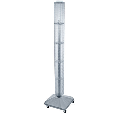 Interlocking 68" H x 16" W Pegboard