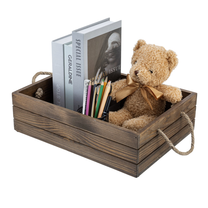 Solid Wood Decorative Basket