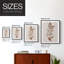 Impression botanique monochrome I - bois massif-993169401-993169382