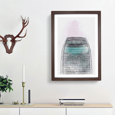 Sketching the Architecture Vol.49 - Picture Frame Drawing Print