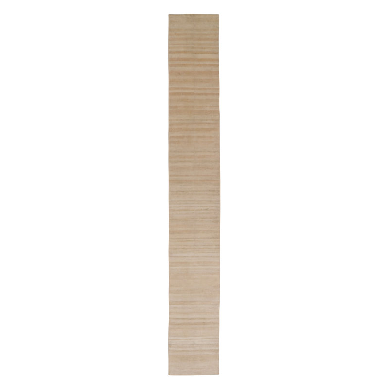 Textural Hand Woven Wool Area Rug