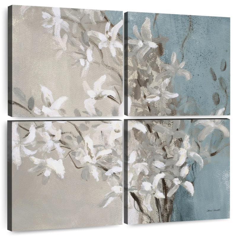 Avery Misty Orchids Blue I