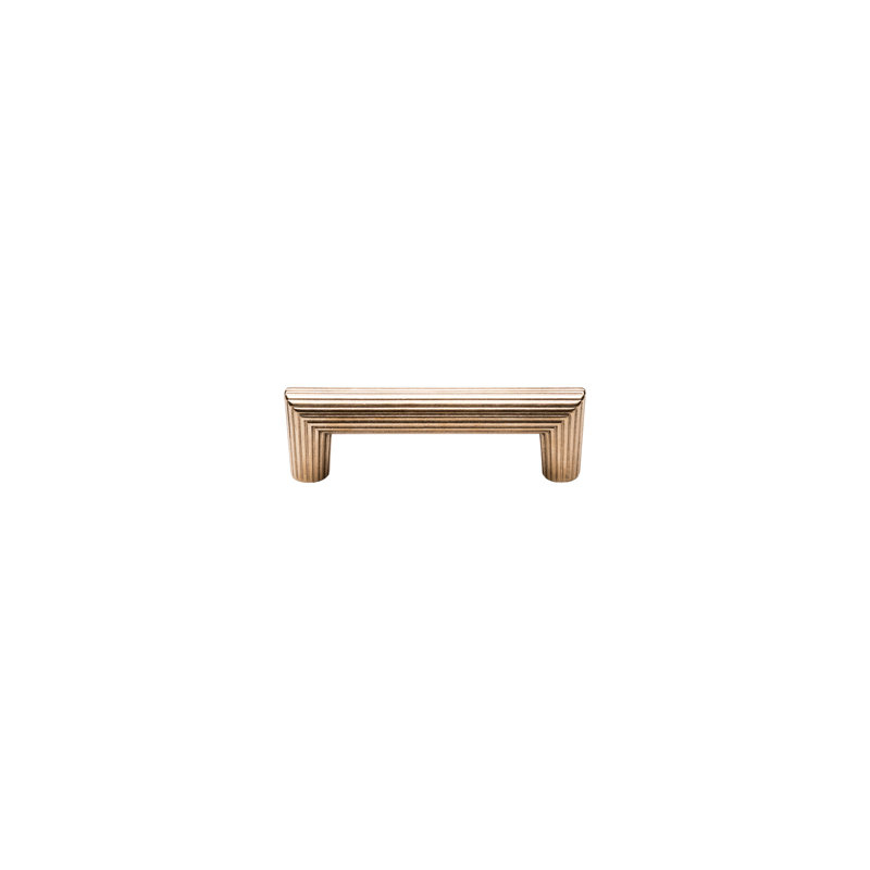 Flute Bar / Handle Pull, Silicon Bronze Brushed