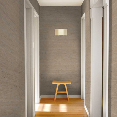 Arrowroot Weave Authentic Grasscloth Wallpaper