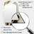 Goldern Transitional Gateway Of Dark Liquid Ink V - Transitional Arch Decorative Wall Mirror, Modern Asymmetrical Mirror, Printed Metal Art-1117167707
