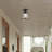 Boydston Oil Rubbed Bronze 1 - Bulb Outdoor Semi Flush Mount