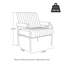 Fauteuil d'appoint Mid-Century
