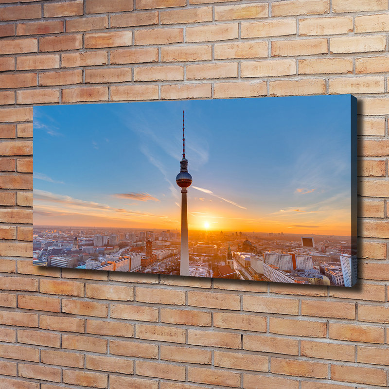 Television Tower - Wrapped Canvas Print