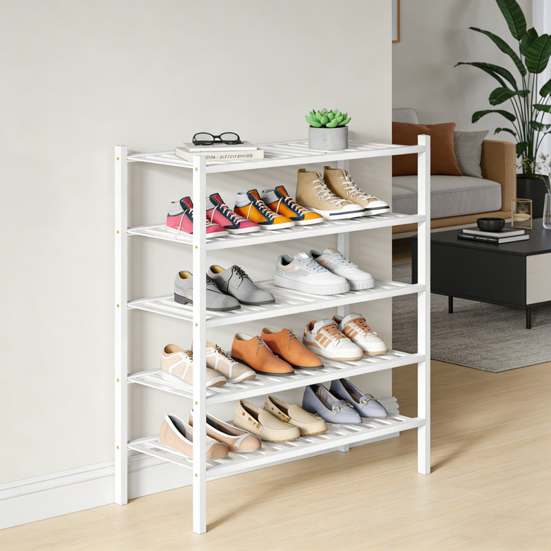 Range-chaussures en bambou