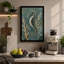 Seahorse and Coral Coastal - Wrapped Canvas-1538370634-1538370673