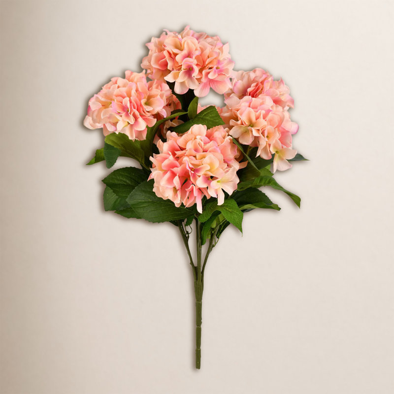 Hortensia artificiel 21 "21", Rose