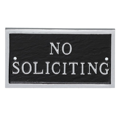 Weather Resistant Metal Garden Plaque