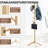 Lathaniel Freestanding 8 - Hook Coat Rack-351048963