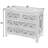 Rashmi 40 in. W Rectangular Bone 4 Drawer Accent Chest