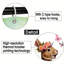 Rideaux de douche Joyeuses Pâques, lapin brun 71 × 71-971489681