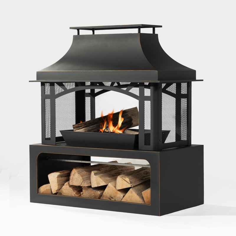 Wood Burning Fire Pit for Patio