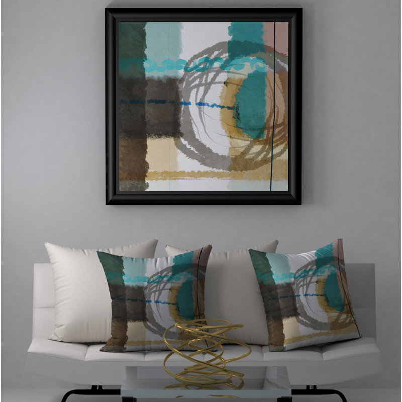 Housse de coussin carrée/insert, 24" X 24"