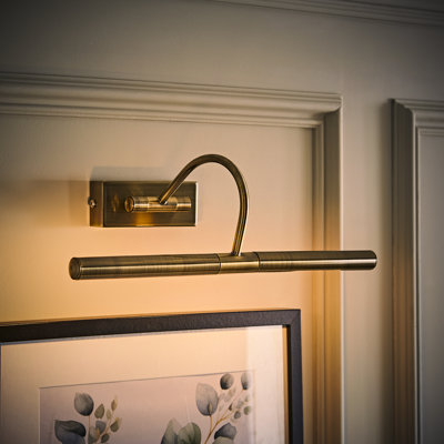 Capri 2 -Light Hardwired Wall Mounted Picture Light