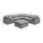 Canapé modulaire rembourré 6 pièces Boucle-111076876