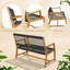 Karyen Wooden Park Bench