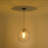 Minimalist 1-Light Glass Sphere Pendant
