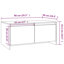 Coffee Table 90x50x41.5 cm Engineered Wood-282113369