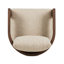 Chaise de patio avec coussin en teck Fika-98642954