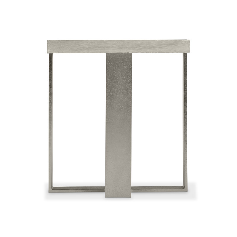 Bernhardt Tempo Metal Base Side Table