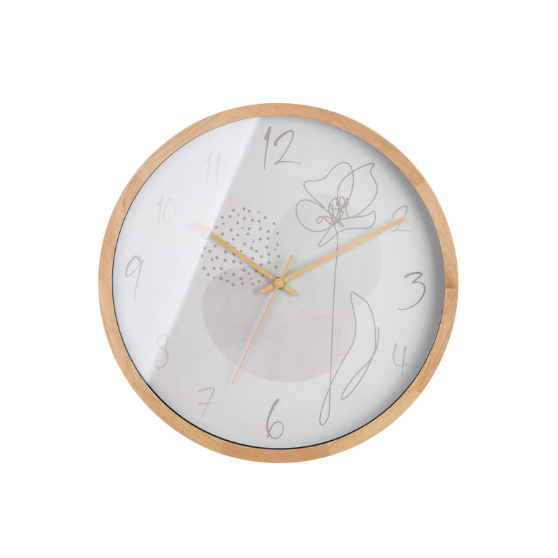 Ammadies Wood Wall Clock