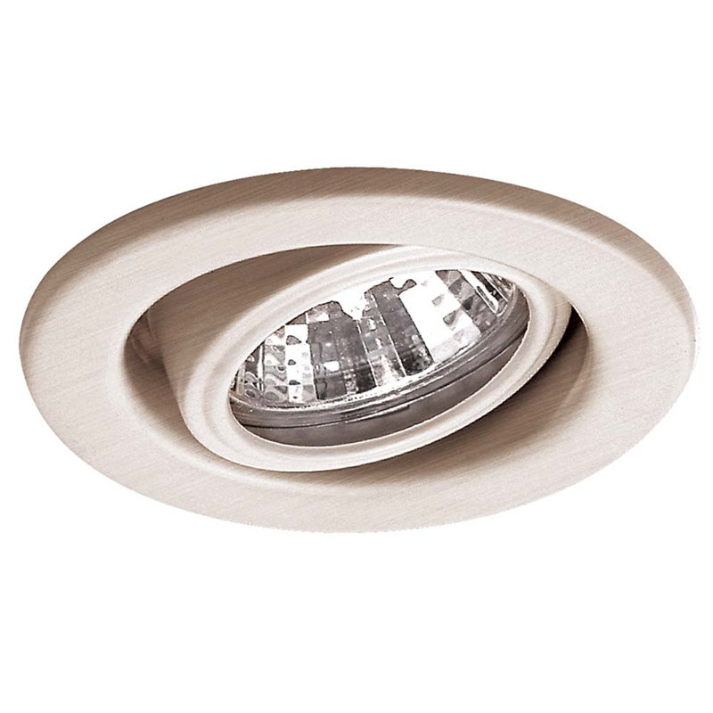 2.5'' Adjustable Recessed Trim, Brushed Nickel