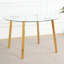 Table ronde en verre de style moderne-121032528-121032526