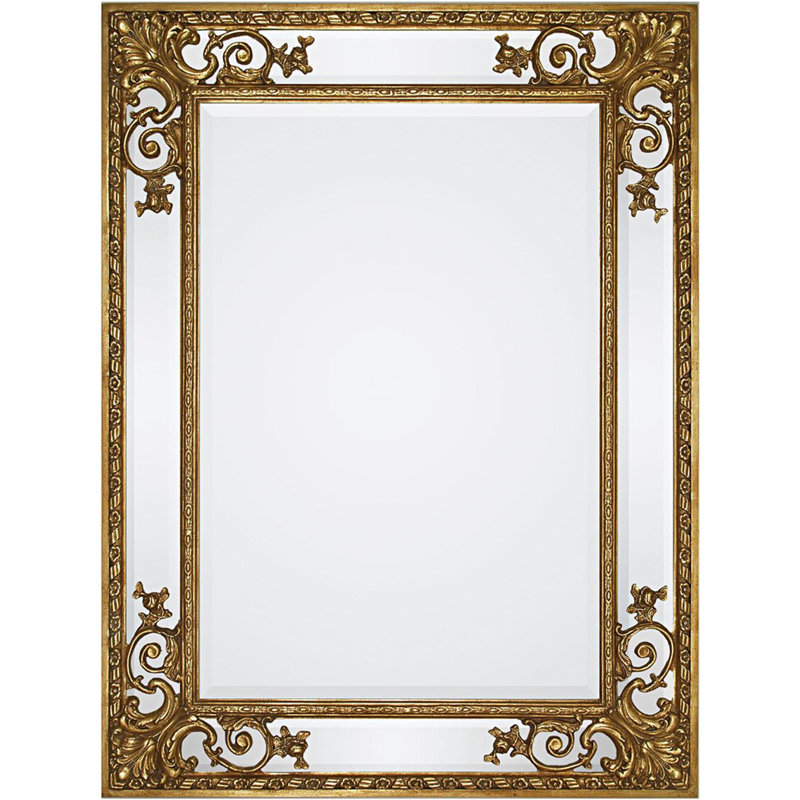 The Trianon Flat Beveled Wall Mirror