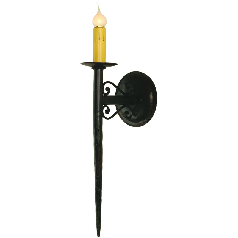 Applique murale en fer forgé Viejo, Bronze