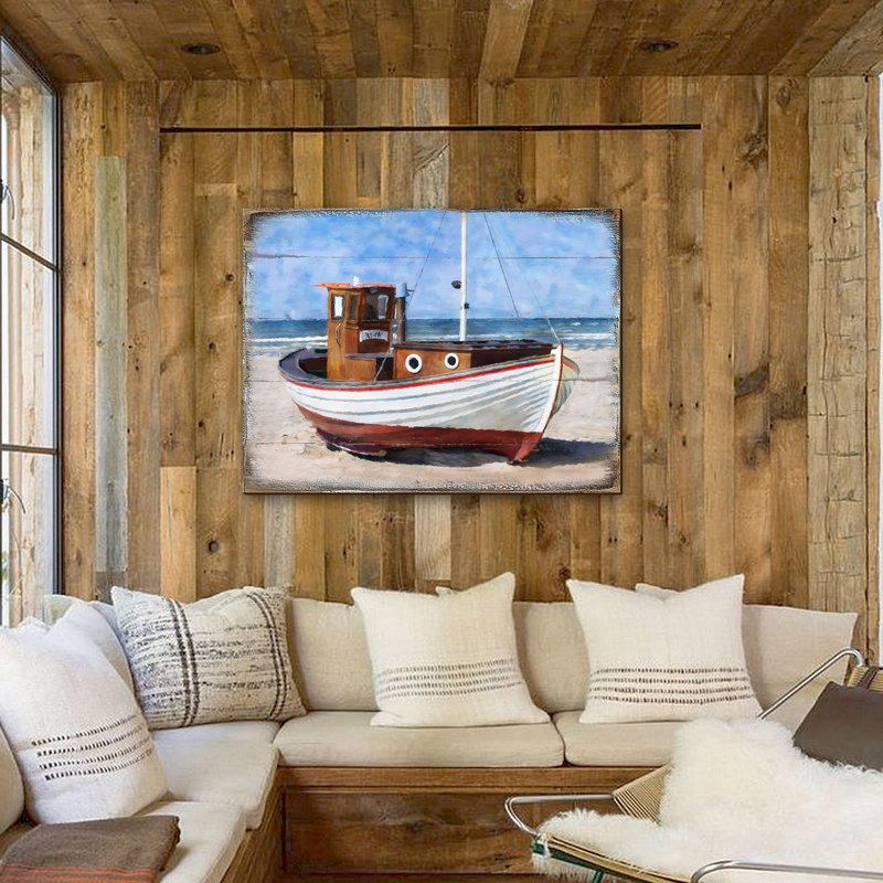 Ensemble de bois pour bateau à plage Soundview, H 12 po x l 18 po x P 1 po